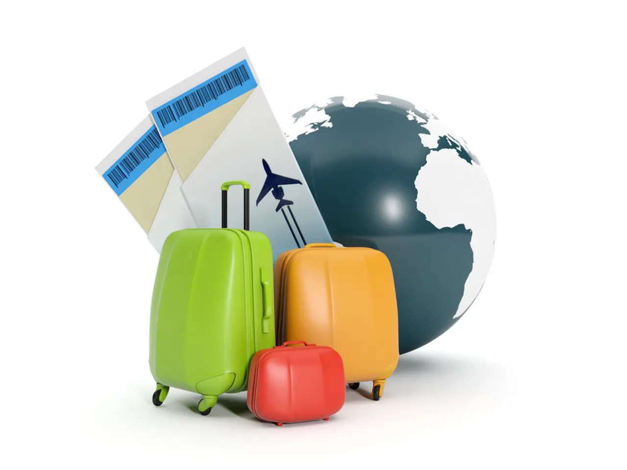 Vacation season commences - Airlines travel towards the southern regions.
