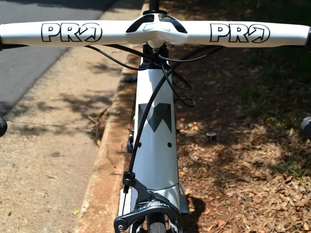 Redesigned Folding Navigation Map for Bike Route