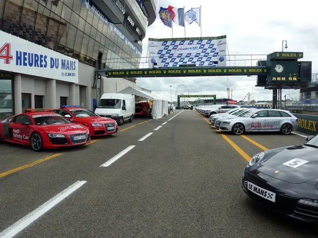 Construction taking place at Waldorf's site on highway A61, dated 06.08.2025